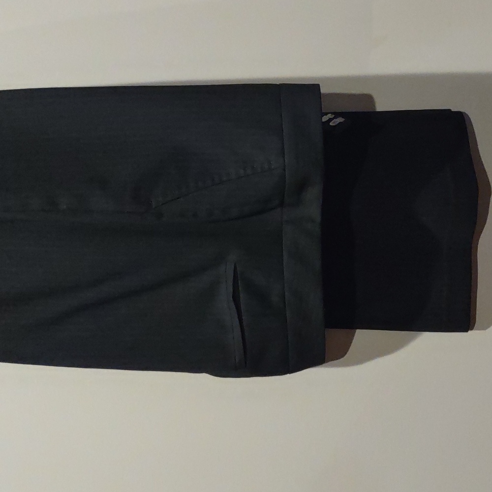 Elie Tahari Black And Brown Pinstripe Pants, 6 - Picture 3 of 12